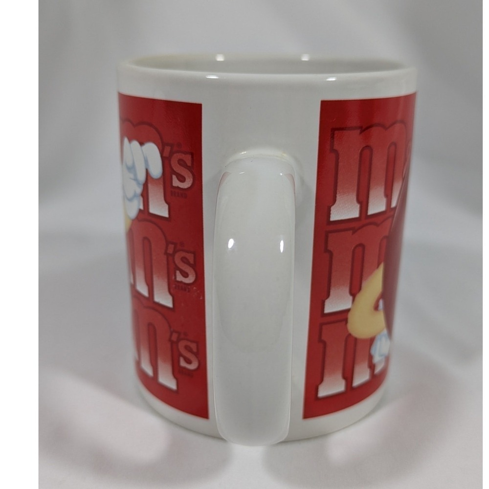 Vintage Galerie Red M&M‎ Coffee Cup Mug 2002 - Picture 4 of 7